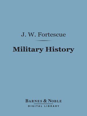 Military History (Barnes & Noble Digital Library) - ebook